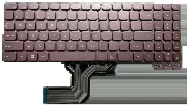 Main image of US keyboard SCDY-340-2-3 YXT-91-71 for Azerty AZ-1511 Rose Gold