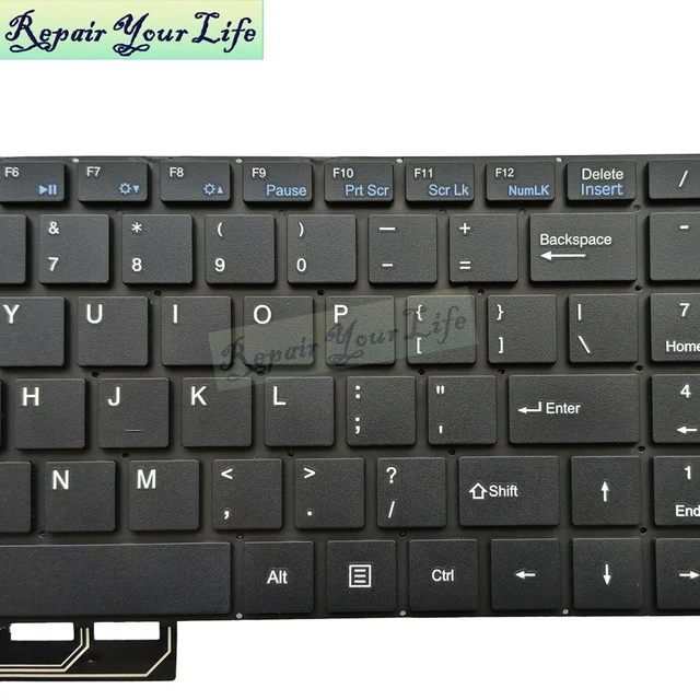 Alt view image 3 of 3 - US English Keyboard For Irbis NB290 NB291 NB292 USA United States Replacement Keyboards Notebook Teclado MB3302001 PRIDE+K3694