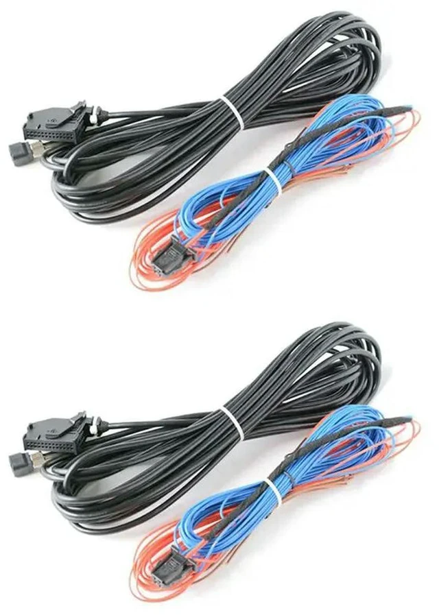 Main image of 2X Apply To RCD510 RNS510 RNS315 RGB Rear View Camera Harness Cable Wire For VW Passat Jette Golf