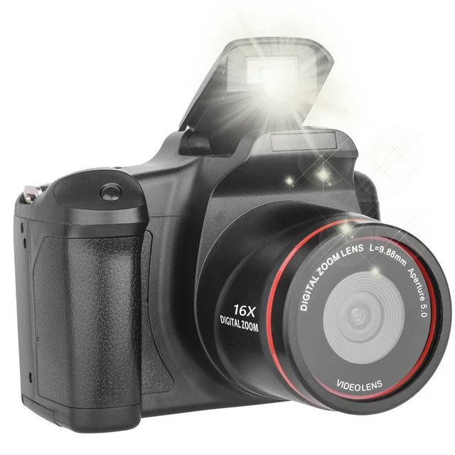 Alt view image 2 of 3 - 1080P 16MP Digital Camera 16X Zoom Vlogging Camera with 2.4 Inch LCD Screen Video Recorder for Photography and Video