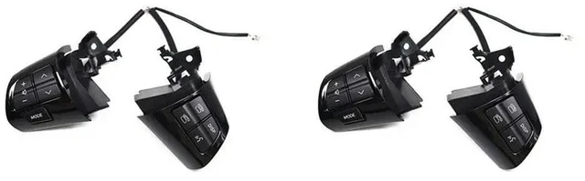 Main image of 2X Steering Wheel Audio Control Button Cruise Switch 84250-02230 For Toyota Corolla / Wish / Altis 2010-2013