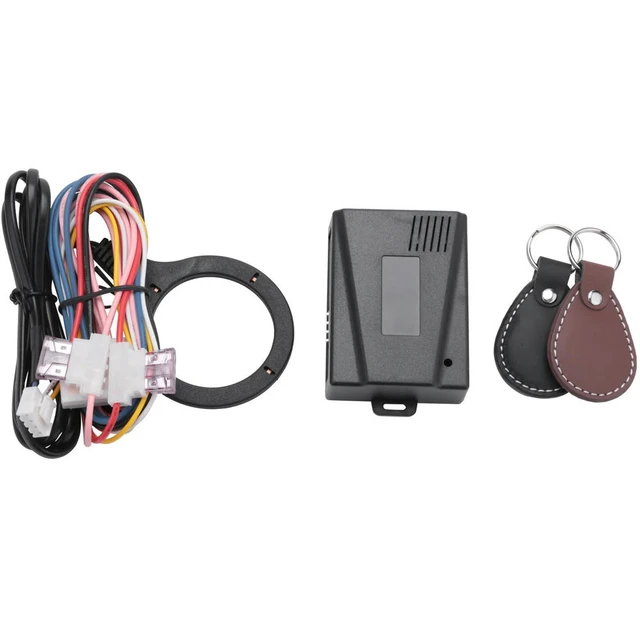 Alt view image 3 of 3 - 2X Car Engine Push Start Stop Button Rfid Lock Ignition Keyless Entry System Auto Start Stop Immobilizer Starline