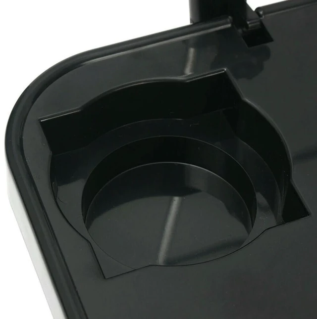 Alt view image 3 of 3 - 2X Folding Car Computer Desk Work Table In Car Laptop Stand Food Tray Drink Holder