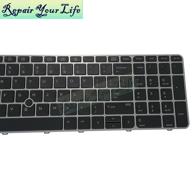 Alt view image 3 of 3 - US Backlit Keyboard for ZBook 15u g3 15u-g4 English Notebook Keyboards Backlight Pointer 822578-001 836623 821157 821159