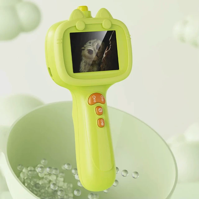 Alt view image 2 of 3 - Borescope Snake Camera with Light Nature Exploration Inspection Camera Birthday Gifts for Kids 4 5 6 7 8 9 10 Years Old
