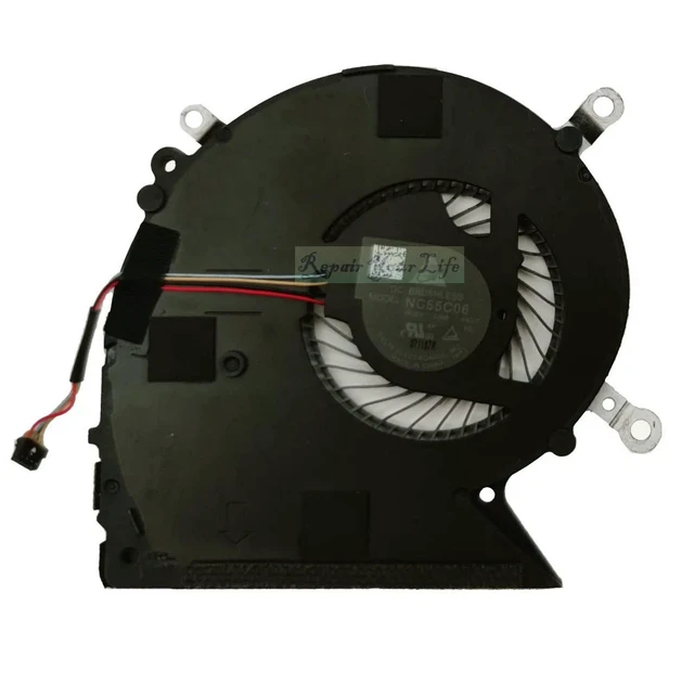 Alt view image 3 of 3 - CPU Cooling Fan for Chromebook Flip C436 C436F C436FA 2-in-1 Laptop 13NX0PS0AM0301 NC55C06-19G17 1323-01CQ000