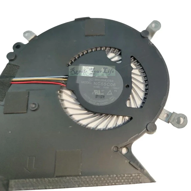 Alt view image 2 of 3 - CPU Cooling Fan for Chromebook Flip C436 C436F C436FA 2-in-1 Laptop 13NX0PS0AM0301 NC55C06-19G17 1323-01CQ000