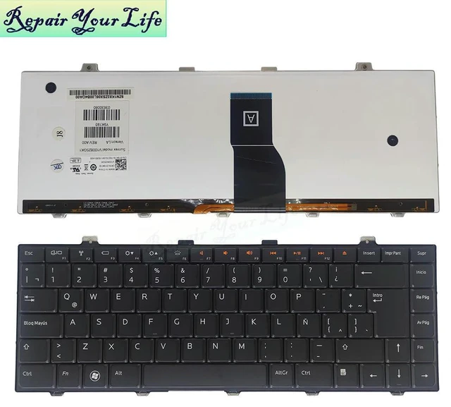 Main image of LA Latin Backlit Keyboard for XPS 14 L401X STUDIO 15 L501X Studio 1450 1455 1457 1458 fit Spanish Keyboards 0Y9K19 Y9K193