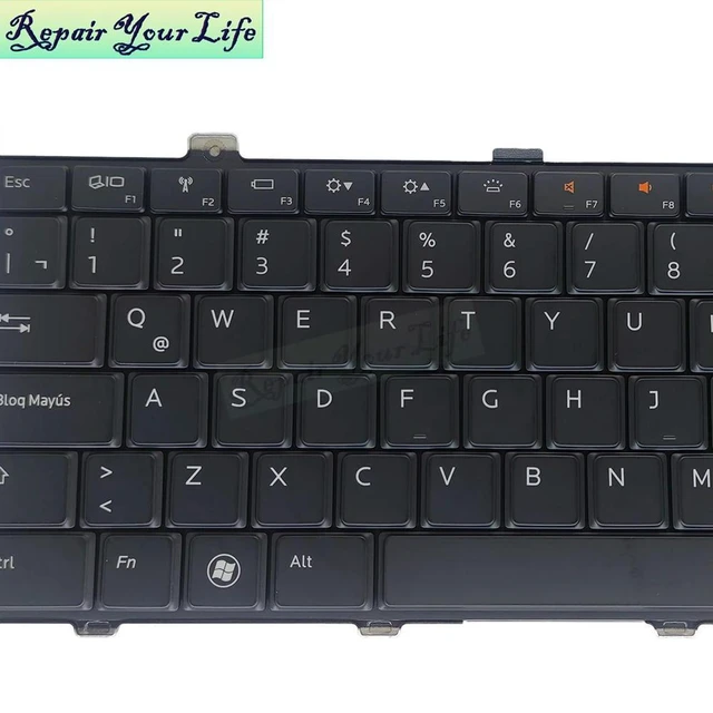 Alt view image 3 of 3 - LA Latin Backlit Keyboard for XPS 14 L401X STUDIO 15 L501X Studio 1450 1455 1457 1458 fit Spanish Keyboards 0Y9K19 Y9K193