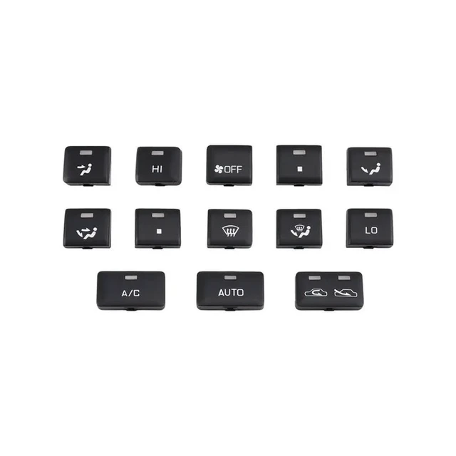 Alt view image 3 of 3 - AC Switch Button For Toyota LAND CRUISER FZJ80 1992-1997 Car Heater Control Switch Knob Central Control 55905-60020