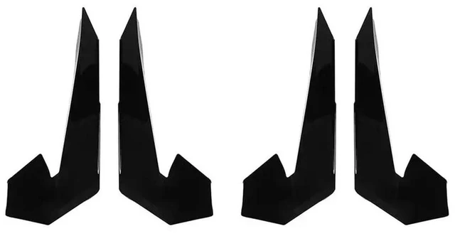 Main image of 4X Car Front Bumper Lip Fin Splitter Spoiler Canard Sticker For Honda Civic 10TH Type-R 2019-2021