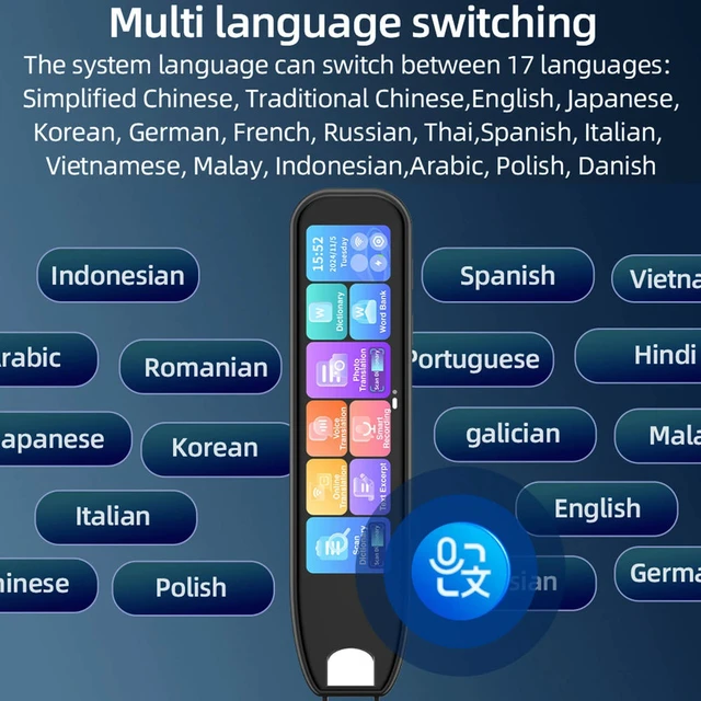 Alt view image 3 of 3 - 142 Online Languages Translator Pens 60 Online/10 Offline Languages Scanning Text To Speech Reading Pens for Language Learners