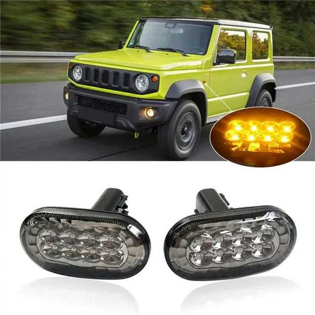 Alt view image 3 of 3 - 6X Car LED Turn Signal Lights Lamps Side Markers For Jimny JB64 JB74 JB64W Sierra JB74W JB23W 2018-2020