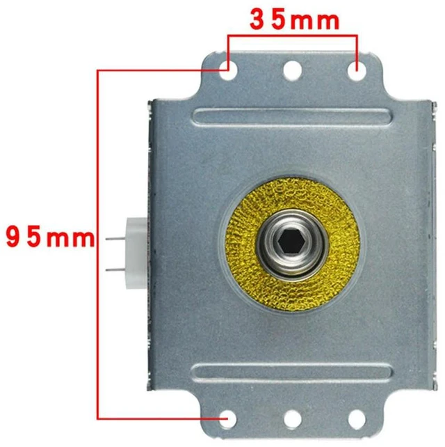 Alt view image 2 of 3 - Microwave Oven Magnetron 2M218J Compatible for Midea 217J 518J Microwave Oven Parts Replacement Magnetron Heating Tube 800W Part