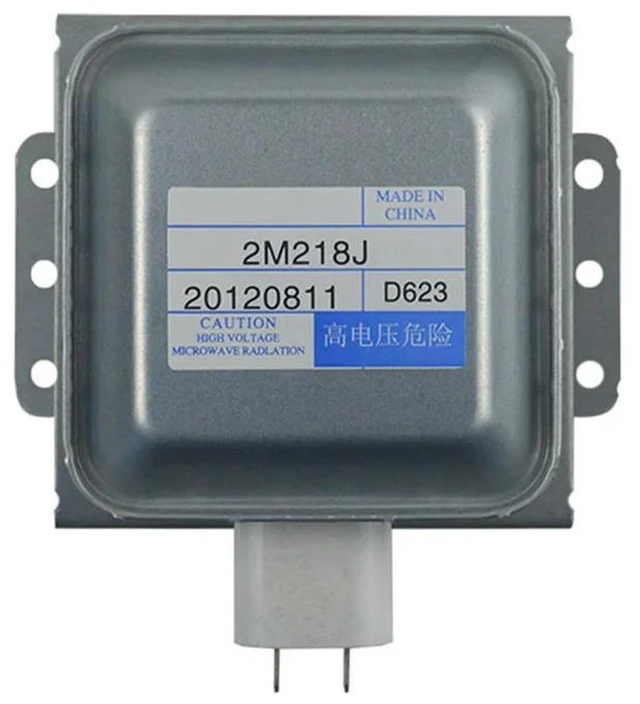 Alt view image 3 of 3 - Microwave Oven Magnetron 2M218J Compatible for Midea 217J 518J Microwave Oven Parts Replacement Magnetron Heating Tube 800W Part