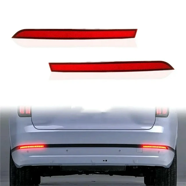 Alt view image 2 of 3 - LED Rear Bumper Reflector Brake Light For Chery Jetour L7 Plus X70L 2026 Dynamic Turn Signal Function, 3 Modes