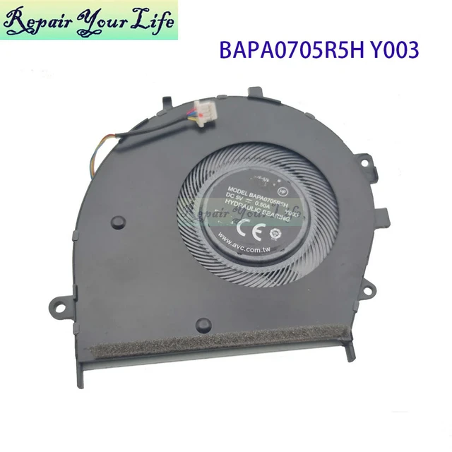 Alt view image 2 of 3 - Notebook Cooler CPU Fan For Zenbook 15 UX533 UX533F UX533FD BAPA0705R5H Y003 13NB0JX0T01011 13N1-62A0C01 Cooling Radiator