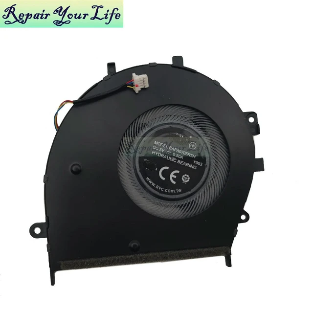 Alt view image 3 of 3 - Notebook Cooler CPU Fan For Zenbook 15 UX533 UX533F UX533FD BAPA0705R5H Y003 13NB0JX0T01011 13N1-62A0C01 Cooling Radiator