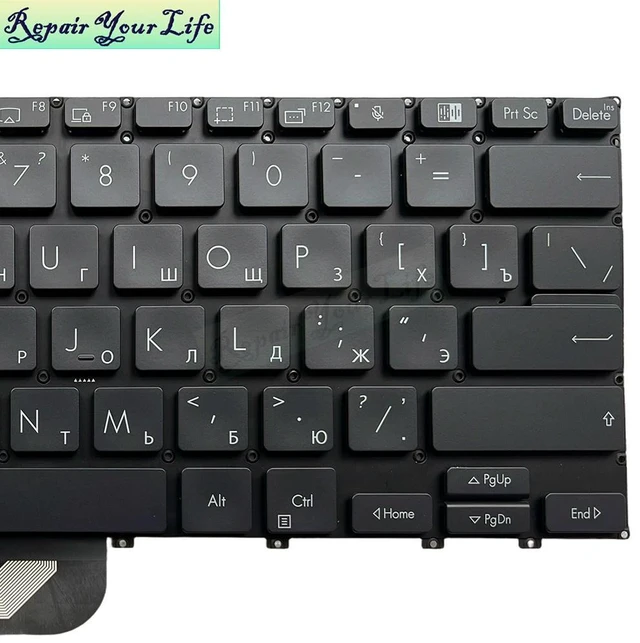 Alt view image 3 of 3 - B9403 Russian Keyboard Backlight For ExpertBook B9 OLED B9403CVA B9403CVAR 0KNX0-162PRU00 RU Laptop Parts Teclado Backlit