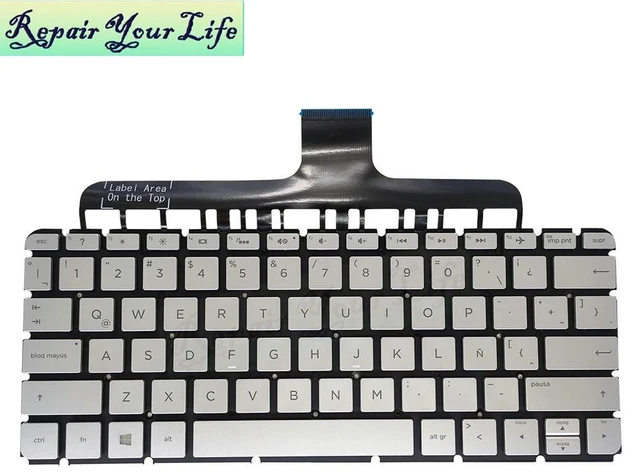 Main image of Latin Backlit Keyboard for 13-AB 13T-AB 13-AB016NR 13-AB067CL 13-AB077CL 13-AB000 notebook light replacement keyboards