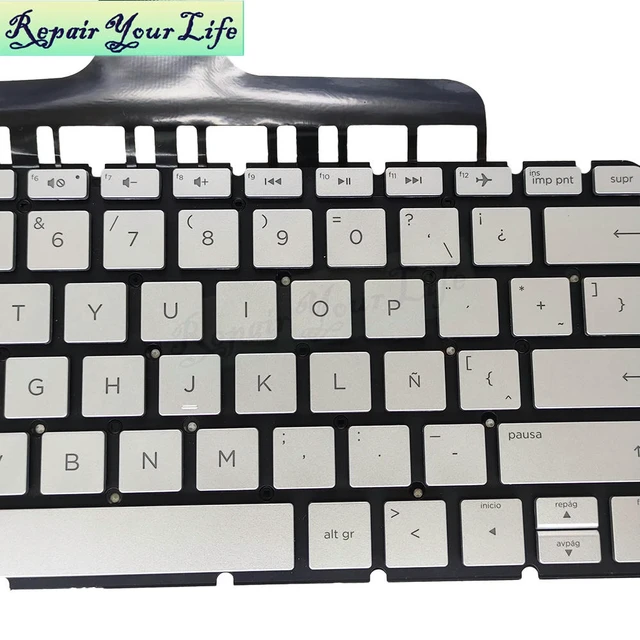 Alt view image 2 of 3 - Latin Backlit Keyboard for 13-AB 13T-AB 13-AB016NR 13-AB067CL 13-AB077CL 13-AB000 notebook light replacement keyboards