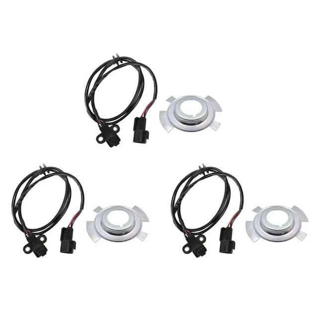 Main image of 3X MD342826 MD348238 Crankshaft Crank Sensor + Blade Car For L200 (96-07) Shogun Pajero (90-) Position Sensor