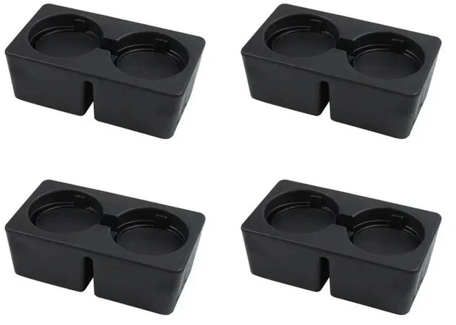Main image of 4X Floor Console Cup Holder Drink For Chevy/Gmc 2007-2013 Silverado/Sierra, 2007-2014 Suburban/Yukon/Tahoe