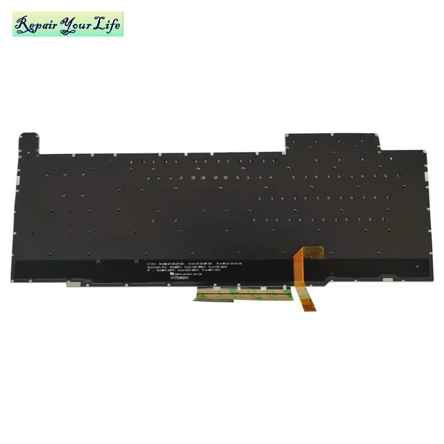 Alt view image 2 of 3 - LA Latin Backlit Keyboard For ROG Zephyrus GM501 GM501GM GM501GS GM501GM-WS74 Backlight Keyboards Black Notebook Teclado