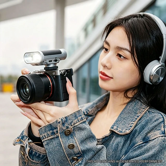 Alt view image 2 of 3 - 24W/s Hot Shoe Speedlite For Vintage Z1 Type-C Fast Charging 7 Adjustable Power Level Speedlight for DSLR & Mirrorless Cameras