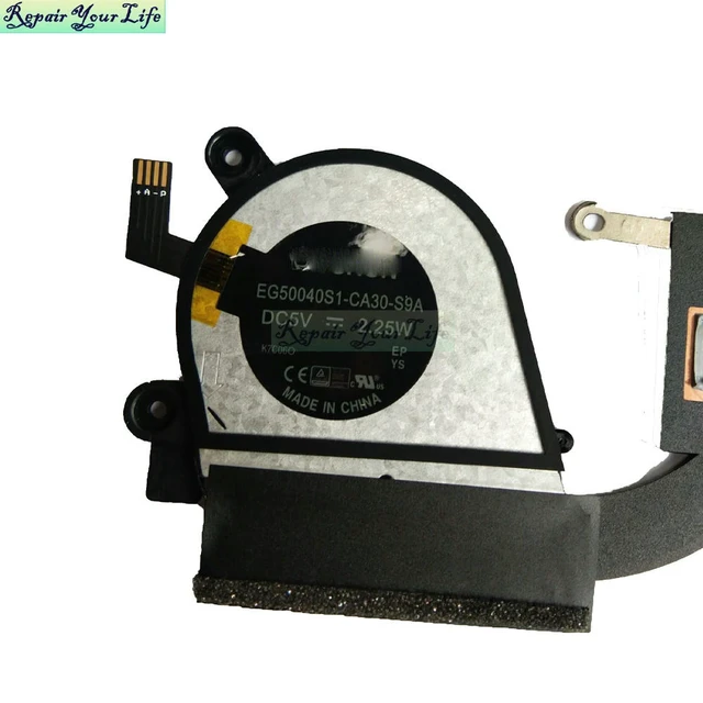 Alt view image 3 of 3 - Notebook PC Cooling fans Heatsink For Yoga 720-13IKB 720-13 5H40N67860 EG50040S1-C990/CA30-S9A AT1YJ002SS0