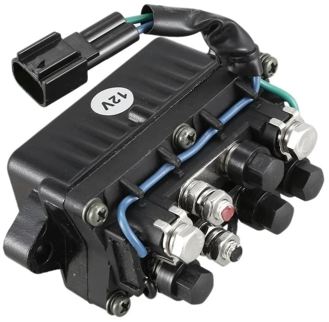 Main image of 2X Relay Assy 63P-81950-00-00 For Outboard Motor 4 Stroke Engine F 20-250