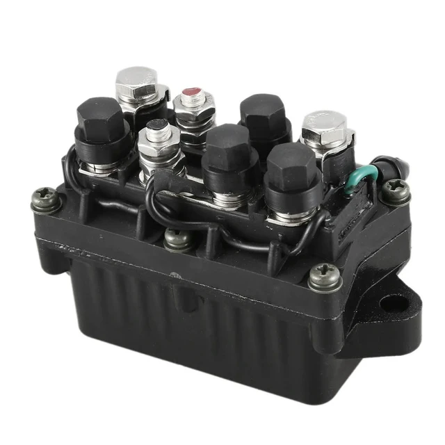Alt view image 2 of 3 - 2X Relay Assy 63P-81950-00-00 For Outboard Motor 4 Stroke Engine F 20-250