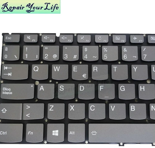 Alt view image 3 of 3 - Spanish Laptop Keyboard for Yoga 920 13ISK 13IKB 920-13 PC4VB-CS Latin Spain ES Computer Keyboards Backlight with Light