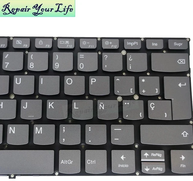 Alt view image 2 of 3 - Spanish Laptop Keyboard for Yoga 920 13ISK 13IKB 920-13 PC4VB-CS Latin Spain ES Computer Keyboards Backlight with Light