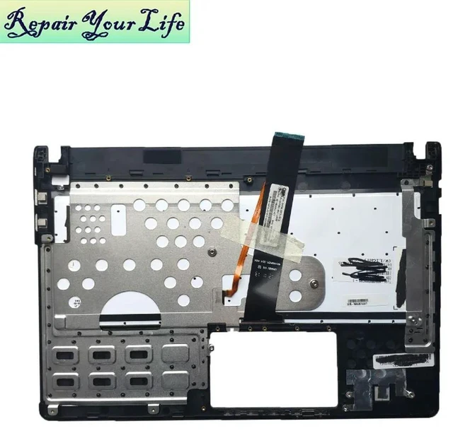 Alt view image 2 of 3 - US English Backlit Keyboard Plamrest for U47A U47 0KN0-MF3US13 0KNB0-4621US00 9Z.N8ABU.H01 Laptop Backlight White C Shell