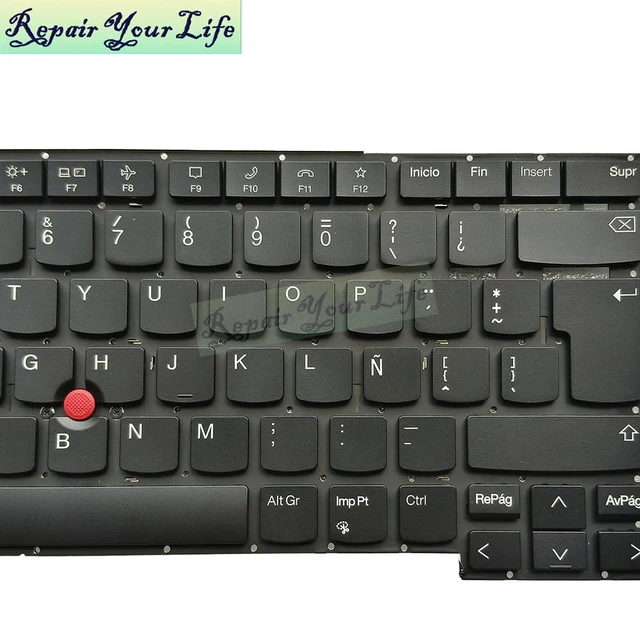 Alt view image 3 of 3 - LA Latin Backlight Keyboard For ThinkPad T14s Gen 2 P1 Gen 4 X1 Extreme 4th 20WM 20Y3 20Y5 Notebook Replacement Keyboards