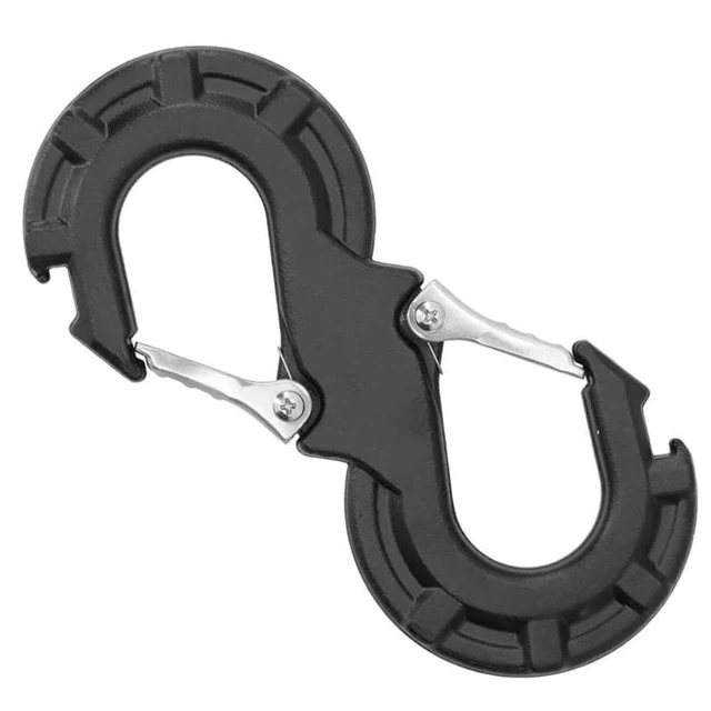 Alt view image 3 of 3 - S-Shape Quick Rescue Shackle Trailer Winch Hook Car JK Offroad Towing Recovery Kits 4X4 Auto Winch Trailer Shackle