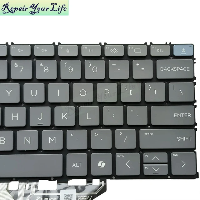 Alt view image 3 of 3 - US English Backlit Keyboard For OmniBook X 14-FE 14-FE0013DX 14-FE0057NR Laptop Backlight Keyboards N90997-001 SG-B7700-XUA