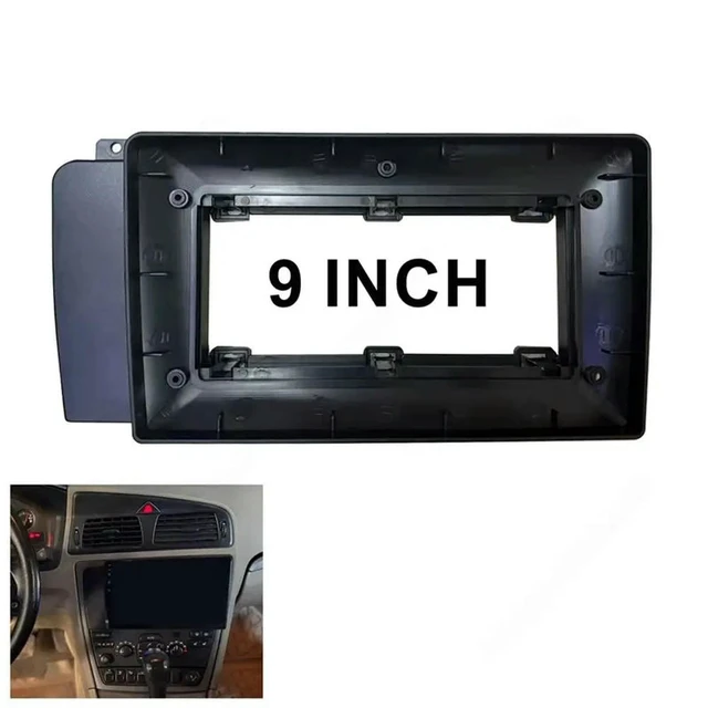 Alt view image 3 of 3 - Center Console Panel Frame 9-Inch For Volvo XC70 V70 S60 2004-2007 Car Navigation Accessories