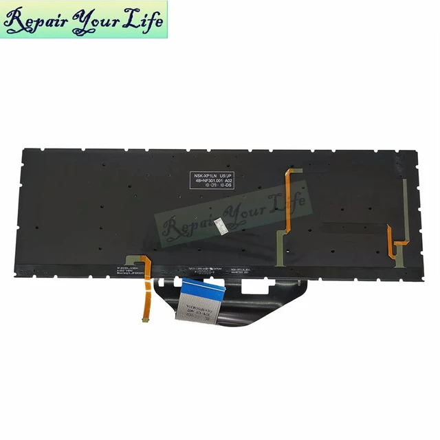 Alt view image 2 of 3 - AR Arabic Backlight Keyboard For OMEN 15-DC 15-DH TPN-C144 C143 15-dc0002tx 15-DH002NR Notebook Backlit Keyboards NSK-XP1BQ