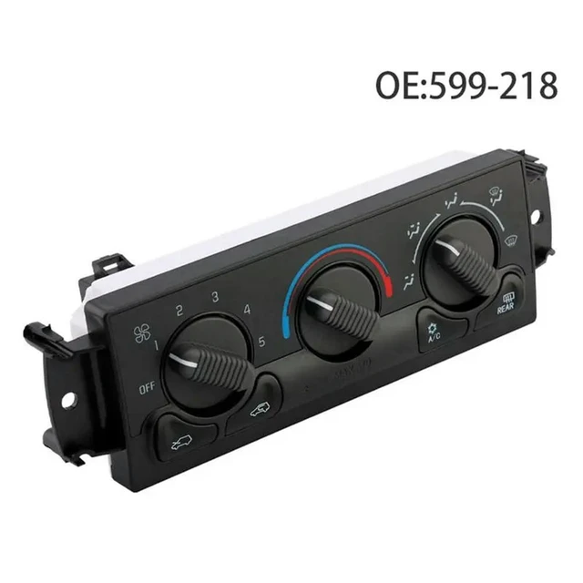 Alt view image 2 of 3 - Climate Control Module 599-218 For Silverado GMC Sierra 1500 2500 3500 A/C Heater Control Switch(1999- 2002)
