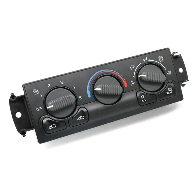 Alt view image 3 of 3 - Climate Control Module 599-218 For Silverado GMC Sierra 1500 2500 3500 A/C Heater Control Switch(1999- 2002)