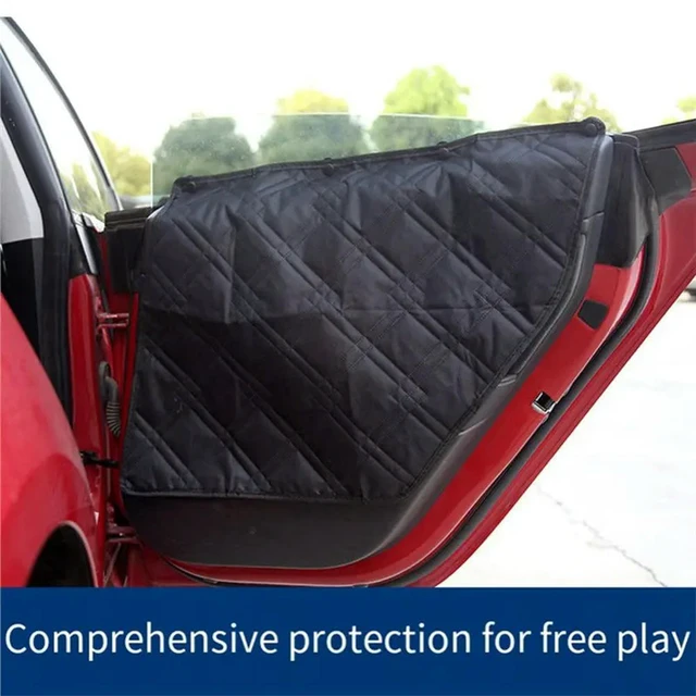 Alt view image 3 of 3 - Pet Water Resistant Rear Seat Waterproof Protective Mat For Tesla Model 3 Y Car Accessories