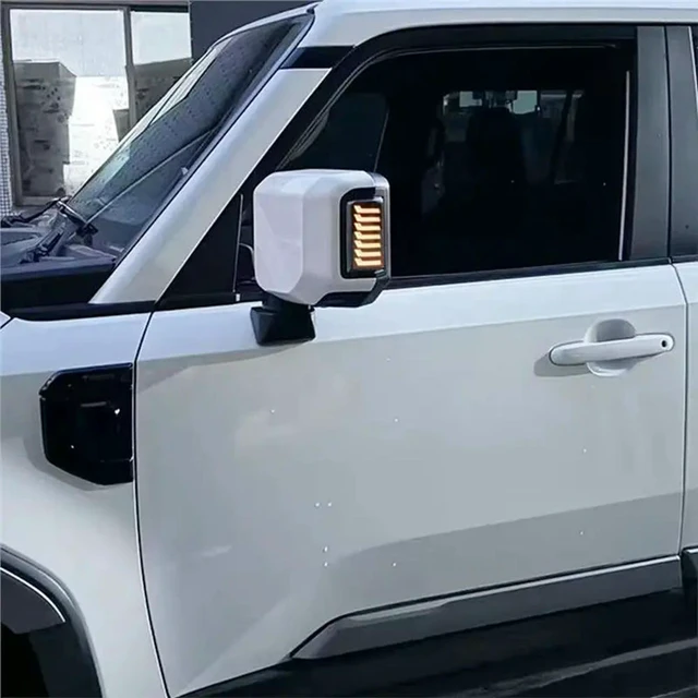 Alt view image 2 of 3 - For Toyota Prado LC250 2024-2026 Rearview Mirror Turn Signal Light Side Mirror Light Accessories