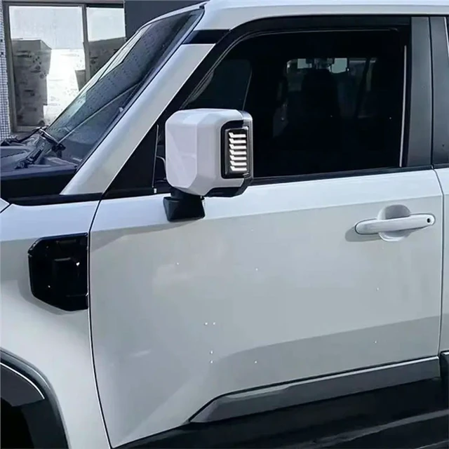 Alt view image 3 of 3 - For Toyota Prado LC250 2024-2026 Rearview Mirror Turn Signal Light Side Mirror Light Accessories
