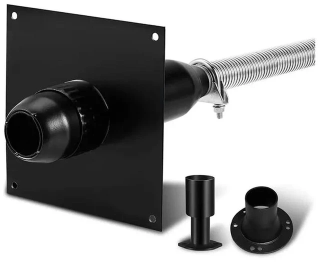 Main image of Generator Exhaust Extension Kit With Insulated Through-Wall Mounting Plate Vent Exhaust Reduce Noise By 52%