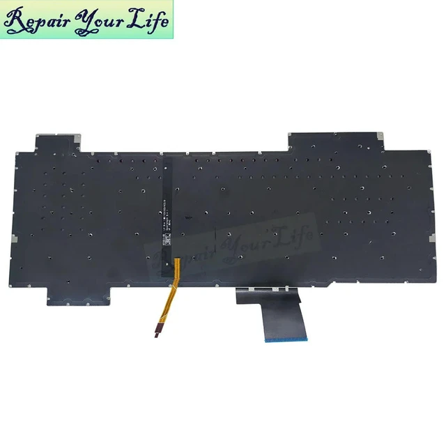 Alt view image 2 of 3 - US Red Backlit Keyboard for TUF Gaming FX504 FX504GD FX504GE FX504GM FX80 FX80G FX80GE FX80GM FX80GD FZ80G ZX80G V170746ES1