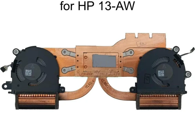 Main image of CPU Cooling Fan Heatsink for Spectre 13-AW Aw2042TU Aw0081nr Aw0013dx Thermal Module Heat Sink Fan M20071-001 M21249-001