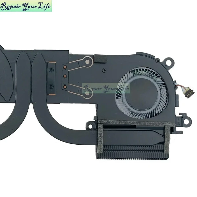 Alt view image 3 of 3 - CPU Cooling Fan Heatsink for Spectre 13-AW Aw2042TU Aw0081nr Aw0013dx Thermal Module Heat Sink Fan M20071-001 M21249-001