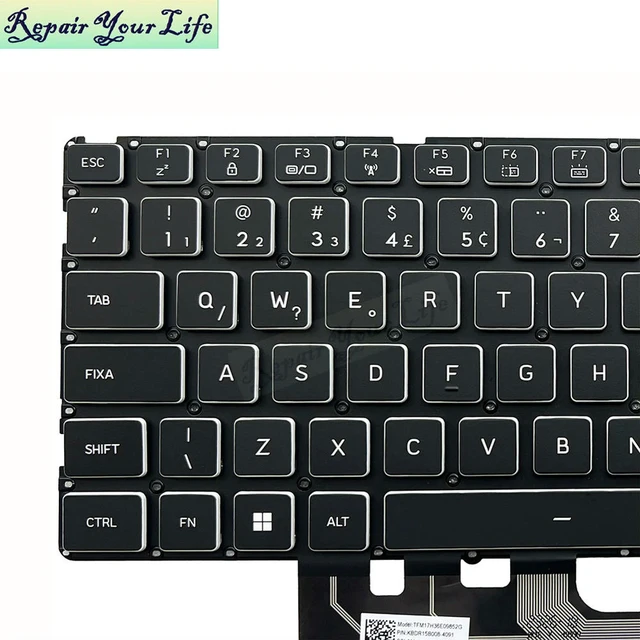 Alt view image 3 of 3 - Laptop PT-BR Brazil Brazilian Keyboard For MECHREVO Z3 Air Pro, Z2 Air-s GM5TGEO, Z2 Z3 A62 GWTN156-2 GWTN156-3 TFM17H36E09852G